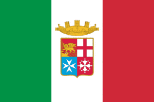 Bandera de la Armada de italia