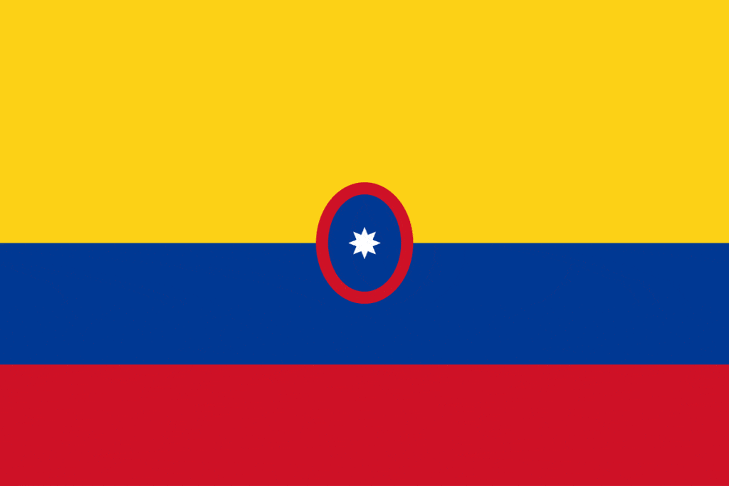 bandera diplomatica o mercante de colombia