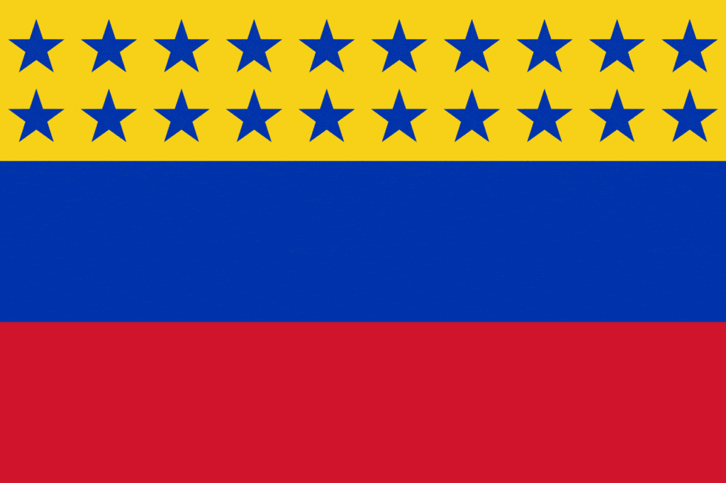 bandera de venezuela 1859-1863