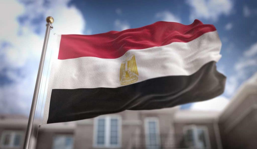 bandera de egipto imagen