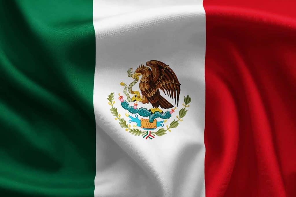 bandera de mexico actual