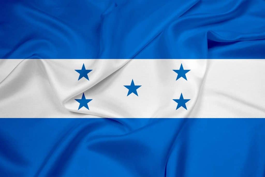bandera nacional de honduras